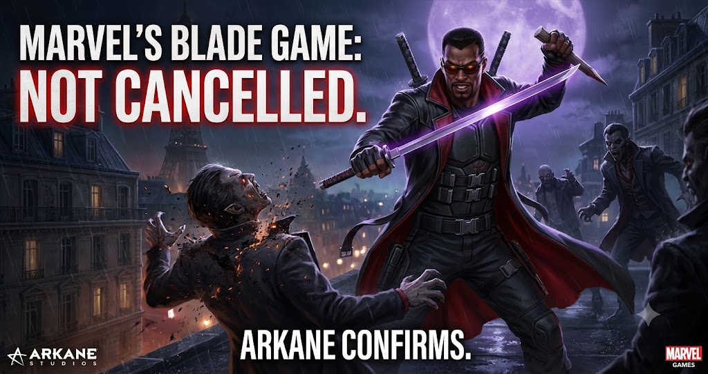 Marvel's Blade Game NOT Cancelled: Arkane Confirms