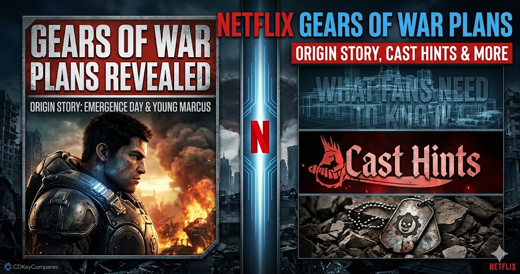 Netflix Gears of War Plans Revealed: Origin Story and Everything