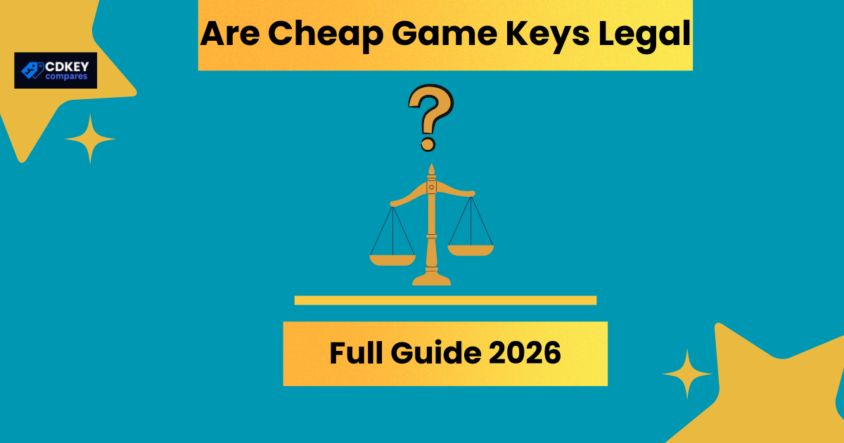 Are Cheap Game Keys Legal? Full Guide 2026