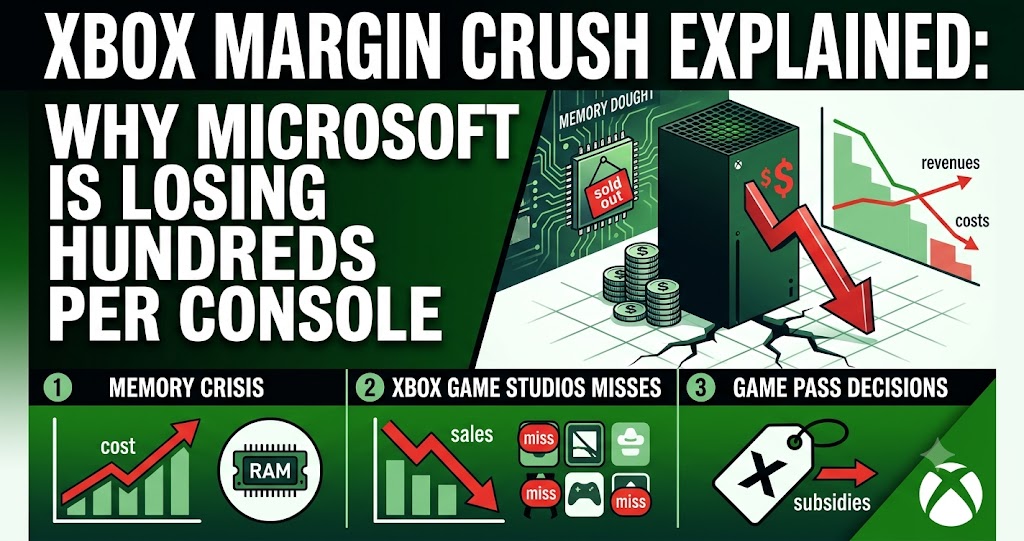 Xbox's Margin Crush: Why Microsoft's Losing Hundreds Per Console
