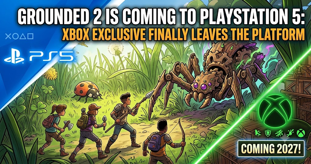 Grounded 2 Is Coming to PlayStation 5: Xbox Exclusive Finally Leaves the Platform