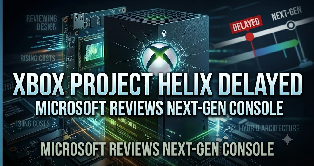 Xbox Project Helix Delayed: Microsoft Review Next-Gen Console