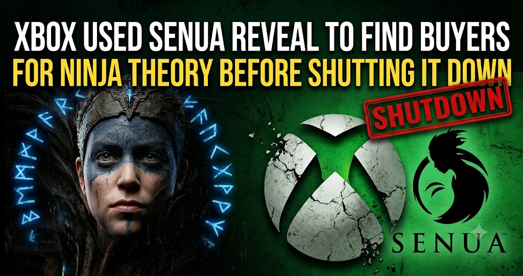 Xbox Revealed Senua to Attract Investors Before Closing Ninja Theory