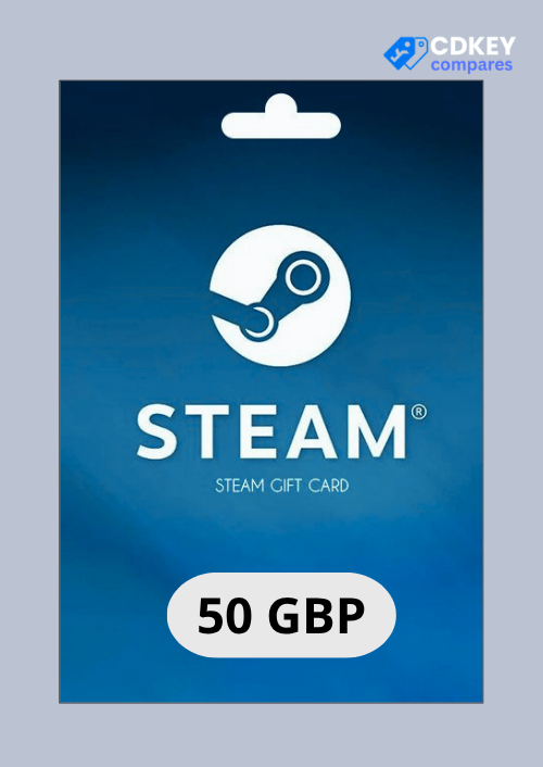Steam Gift Card - 50 GBP Redeemable in United Kingdom
