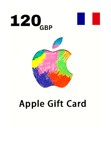 Apple Gift Card 120 GBP Redeemable in United Kingdom