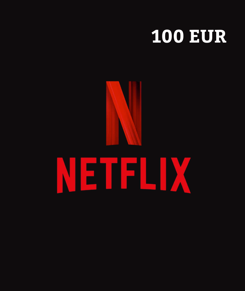 Netflix Gift Card - 100 EUR Redeemable in France