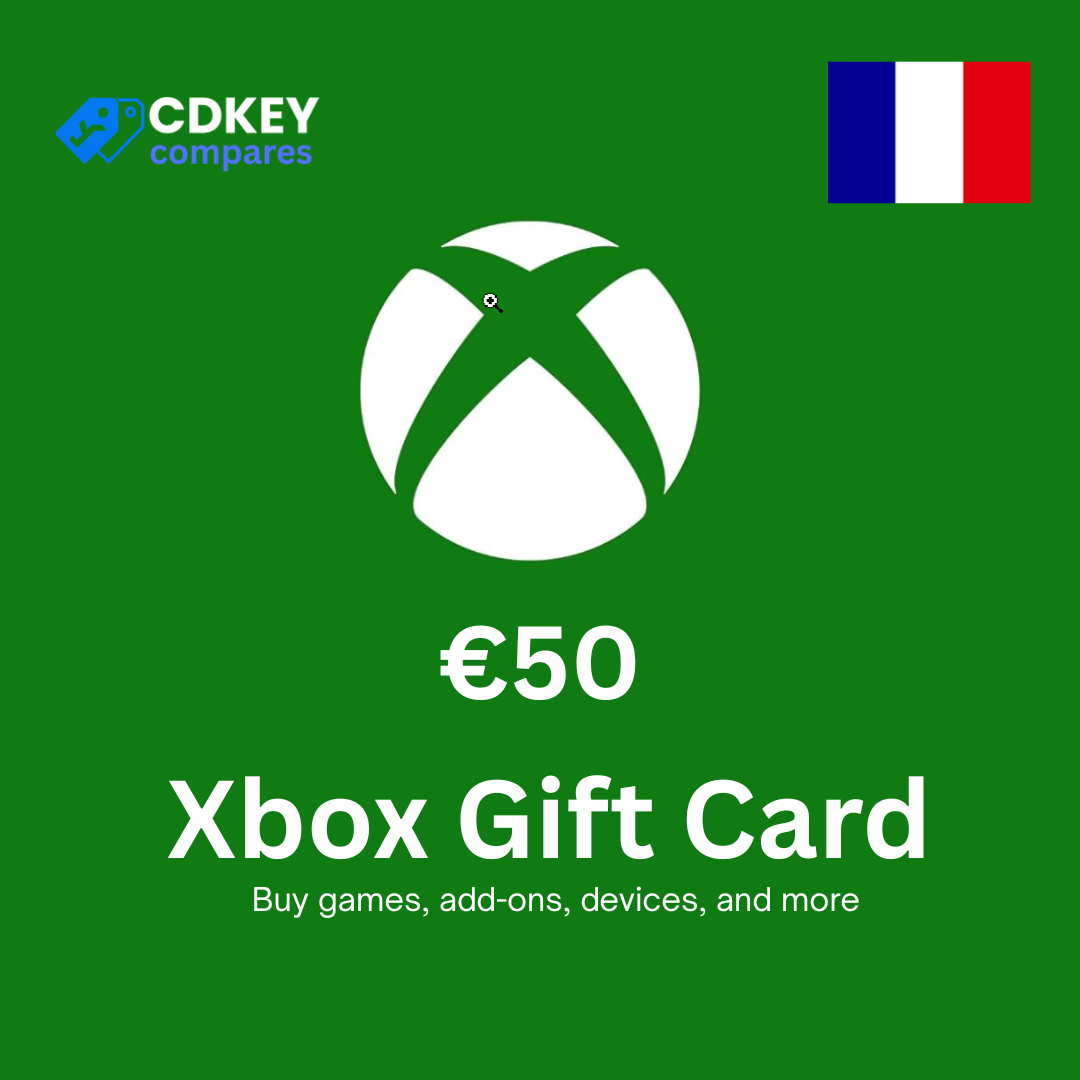 Xbox Gift Card-50 EUR Redeemable in France