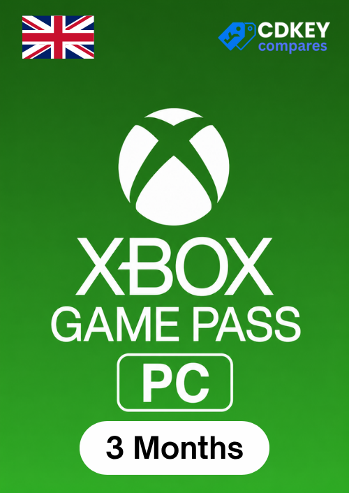 Xbox Game Pass PC Gift Card - 3 Months Trial Redeemable in France