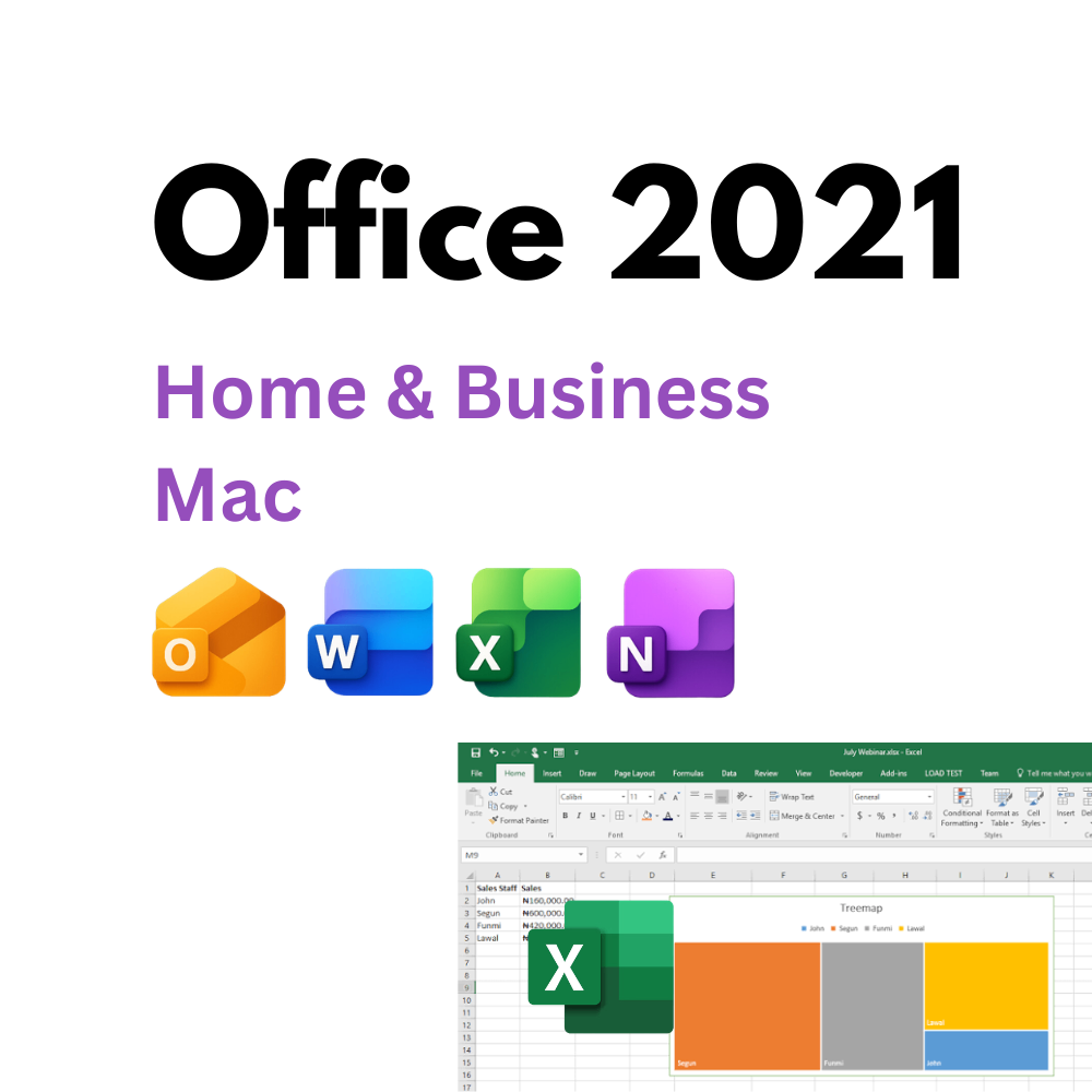 Office 2021 Home & Business for mac