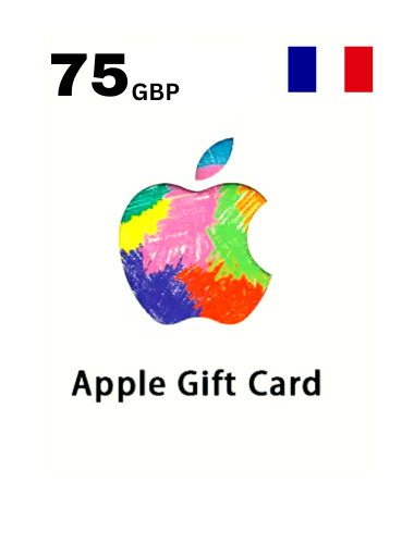 Apple Gift Card 75 GBP Redeemable in United Kingdom
