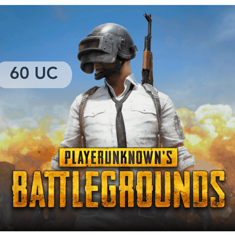 PUBG Mobile 60 UC (Unknown Cash) - Redeemable in France