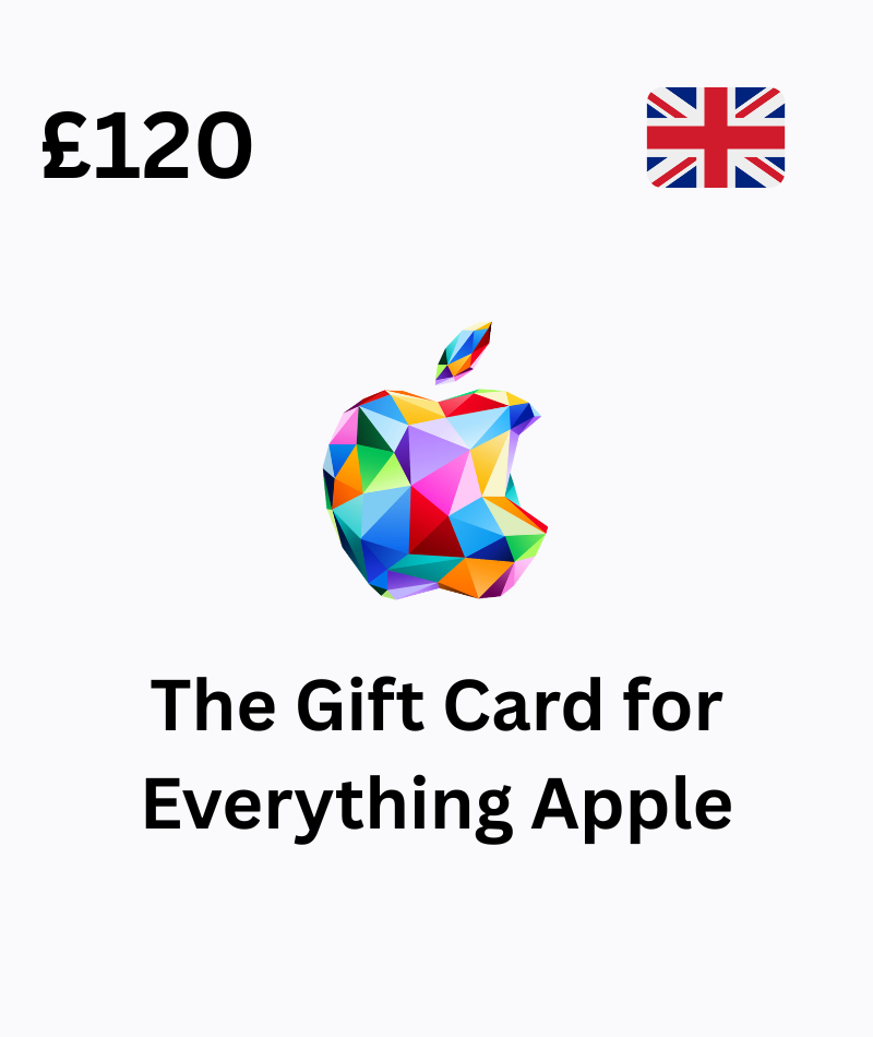 Apple Gift Card 120 GBP Redeemable in United Kingdom
