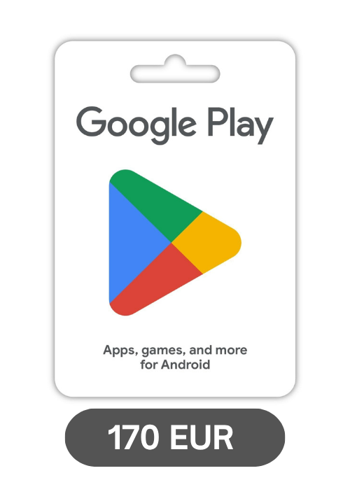 Google Play Gift Card - 170 GBP Redeemable in United Kingdom