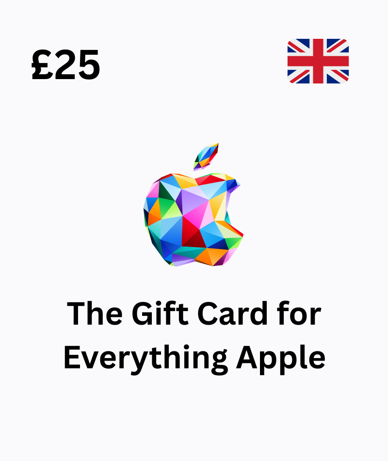 Apple Gift Card 25 GBP Redeemable in United Kingdom