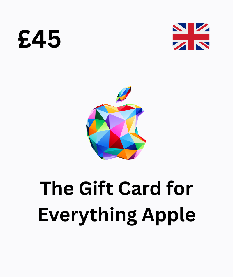 Apple Gift Card 45 GBP Redeemable in United Kingdom