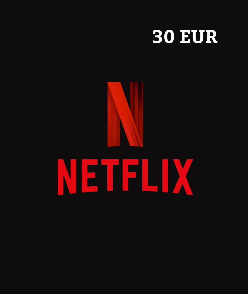 Netflix Gift Card - 30 EUR Redeemable in France
